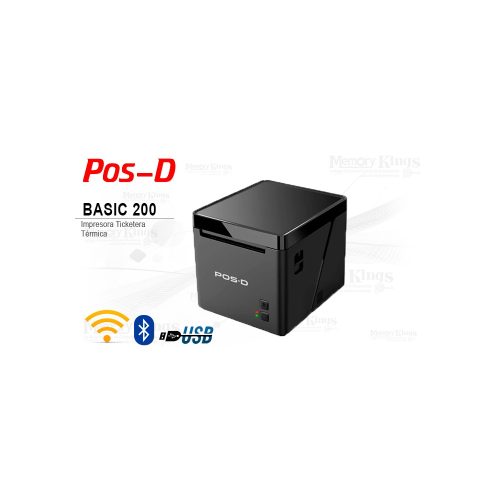 IMPRESORA Termica POS-D BASIC 200 USB|BT|Wi-Fi