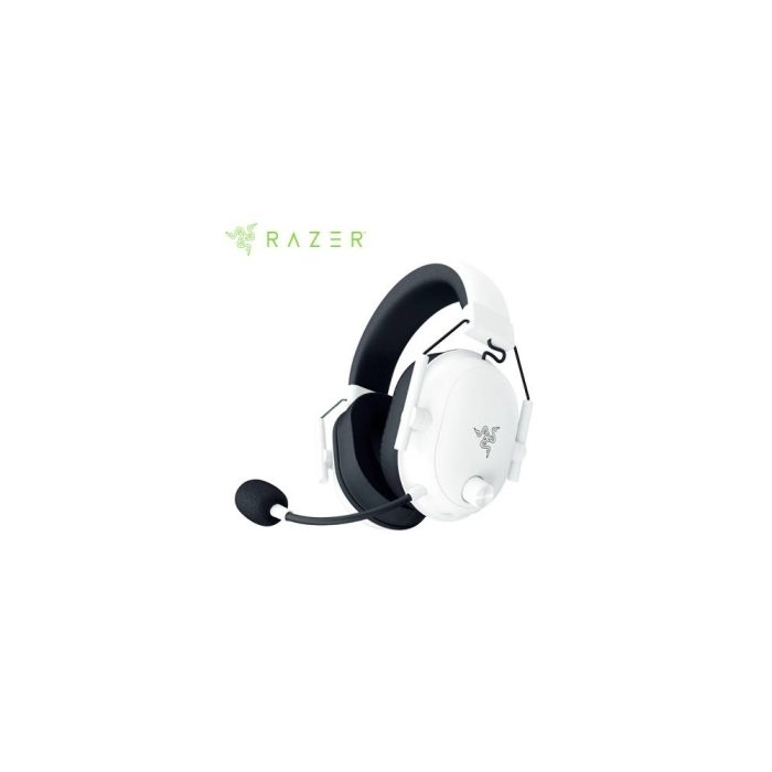 AUDIFONO C/MICROF. RAZER BLACKSHARK V2 HYPERSPEED 70H WIRELESS / BT / USB-A THX WHITE (RZ04-04960200-R3U1)