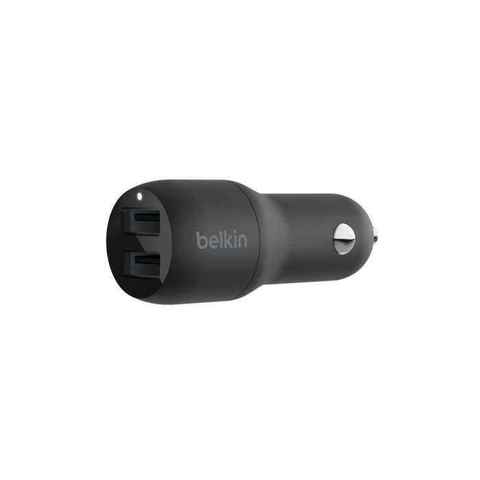 CARGADOR DE COCHE 2pt-USB BELKIN (24)