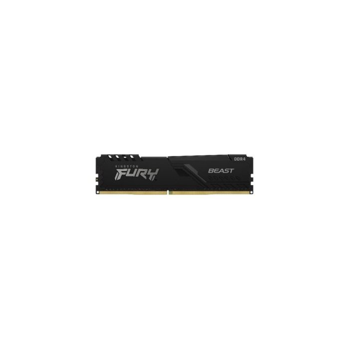 Módulo RAM Kingston FURY Beast - 32GB - DDR4-3200/PC4-25600 DDR4 SDRAM - 3200MHz Doble fila Memoria - CL16 - 1.35V - No-ECC - Sin búfer - 288-clavijas - DIMM