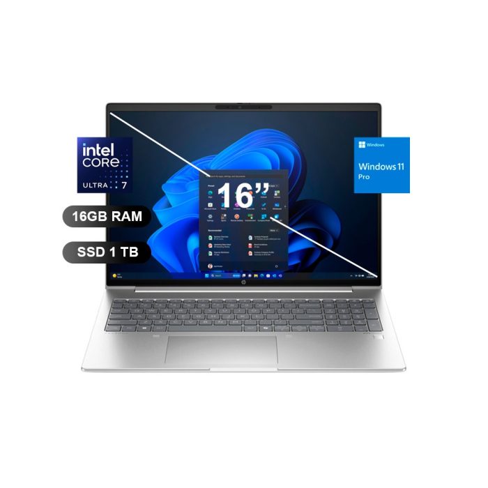 HP - Notebook - 16" - Intel Core Ultra 7 155U - 16 GB - 1 TB