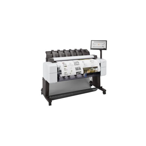 Impresora de gran formato de inyección de tinta HP Designjet T2600dr PostScript - Includes Impresora, Escáner, Copiadora - 914.40mm (36") Ancho de Impresión - Color - 6 Color(es) - 19.3Segundo Velocidad de color - 2400 x 1200 dpi - 128GB - Ethernet - Alimentación de hojas Color Scan - Alimentación de hojas Color Copy - Rollo de papel, Papel Normal, Hojas Cortadas - Estacionario