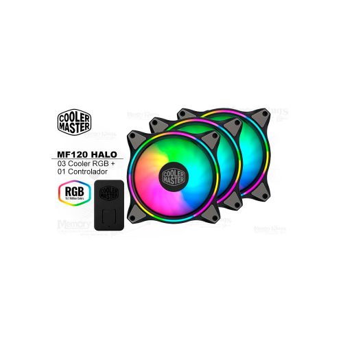 COOLER CASE 120MM COOLER MASTER MF120 HALO 3IN1
