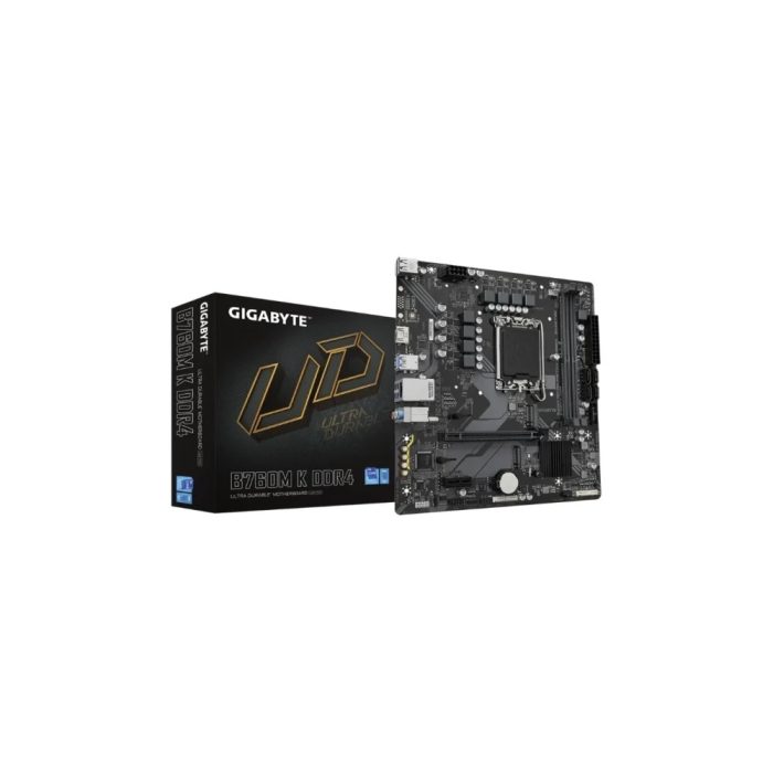 LGA 1700  INTEL GIGABYTE B760M-K-DDR4 5333 MHZ 64GB HDMI