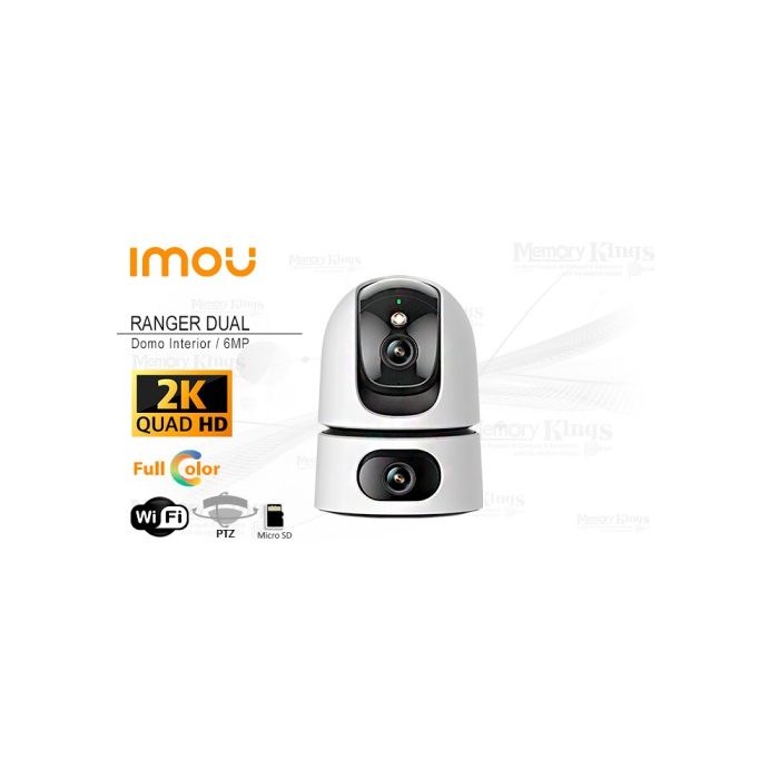 CAMARA CLOUD WIFI IMOU RANGER DUAL 6MP
