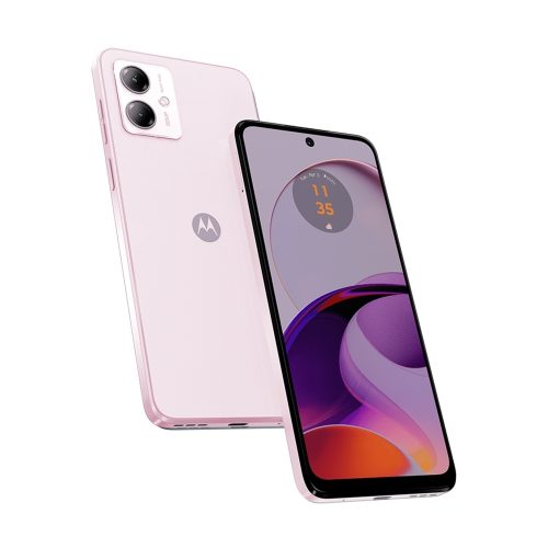 Teléfono móvil Motorola G14 XT2341-2 en lila pastel, rendimiento eficiente y diseño moderno