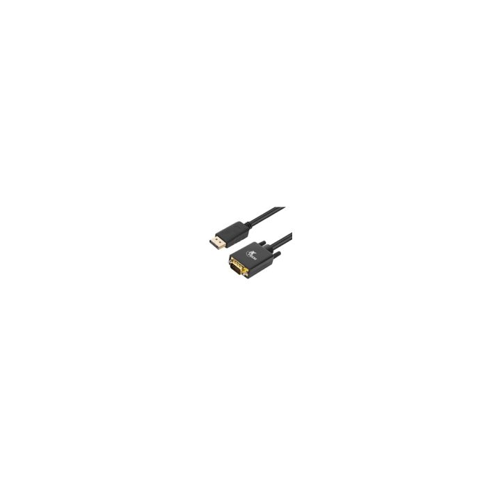 Xtech - DisplayPort / VGA Cable - Black - XTC-377