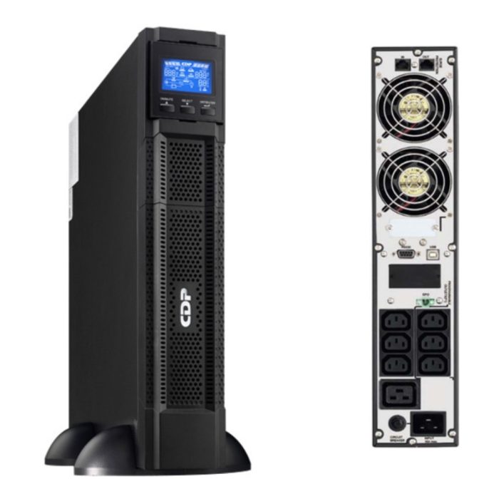 UPS Online CDP UPO11-3 RTAXi 3000VA, 3000W, 220VAC, 8 Salidas IEC-C13, Pantalla LCD