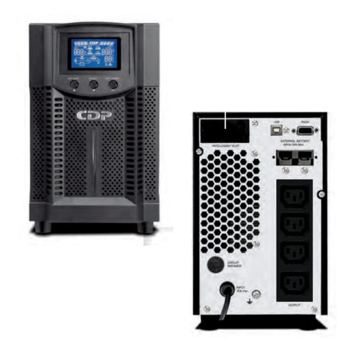 UPS CDP UPO11-2i Online 2000VA / 1800W, 230V, USB, RS232, 4-Salidas IEC-C13/14.