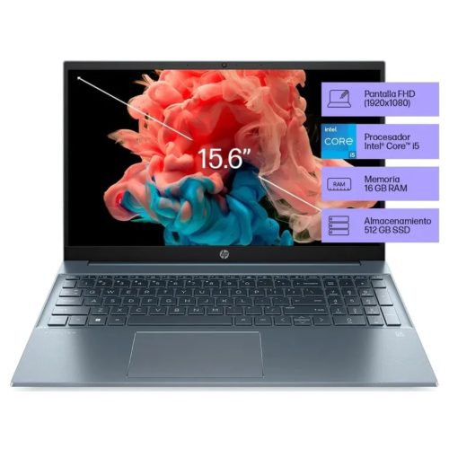 HP Pavilion 15-eg2525la - Notebook - 15.6" - Intel Core i5 I5-1235U - 16 GB - 512 GB SSD