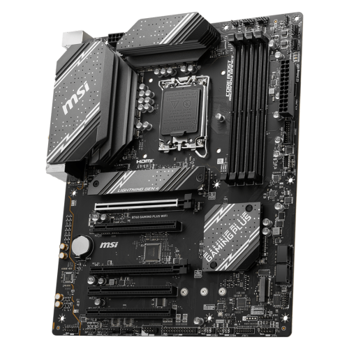 LGA 1700  INTEL MSI B760 GAMING PLUS WIFI DDR5 256GB 6800MHZ 2XM.2 HDM