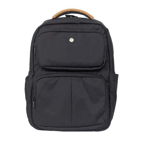 BACKPACK TEROS ELITE BLACK TE-9030BK, para notebooks de hasta 15.6"