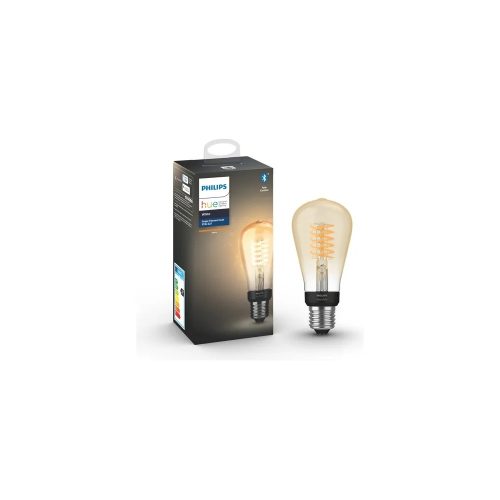 Philips Hue White - Bombilla con filamento LED - forma: ST64 - E27 - 7 W (equivalente 40 W) - clase G