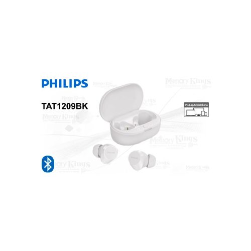 AURICULAR PHILIPS TAT1209BK TRUE WIRELESS BLACK