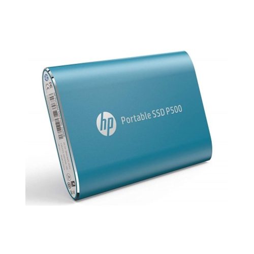Disco duro externo estado sólido HP P500, 500GB, Blue, USB 3.1 Tipo-C.