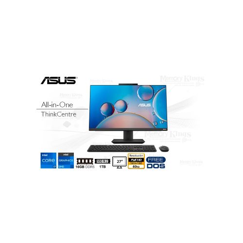 PC All in One Core i7-150U ASUS A5702WVARK-BPE0400 16|1TB|27" Grafica Intel UHD
