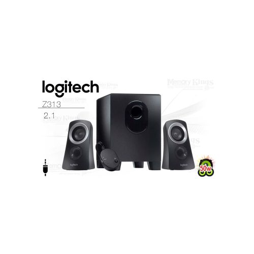PARLANTE 2.1 LOGITECH Z313 (25W) BLACK