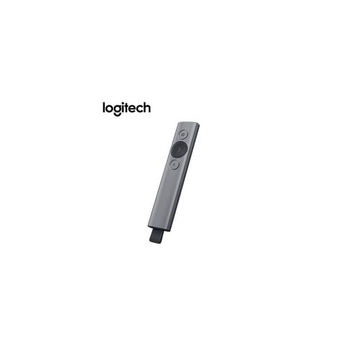 PUNTERO LOGITECH SPOTLIGHT BLUETOOTH/WIRELESS/90DIASBATERIA/30M GREY (910-005216)
