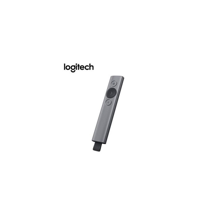 PUNTERO LOGITECH SPOTLIGHT BLUETOOTH/WIRELESS/90DIASBATERIA/30M GREY (910-005216)