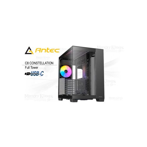 CASE Full Tower ANTEC C8 ARGB CONSTELLATION BLACK