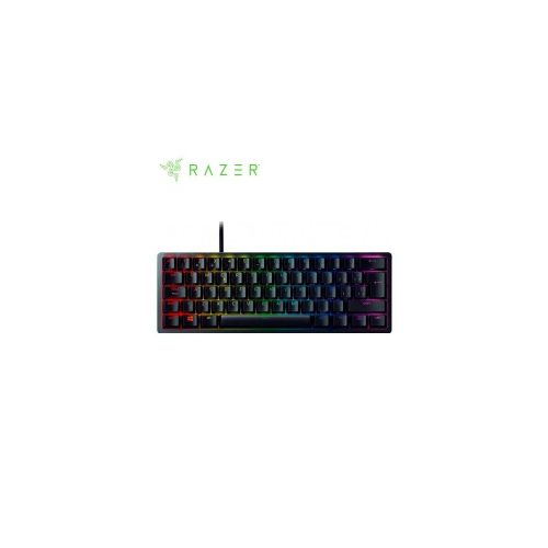 TECLADO RAZER HUNTSMAN MINI OPTO MECHANICAL USB-C SWITCH PURPLE 100M SP CHROMA BLACK (RZ03-03392900-R311)
