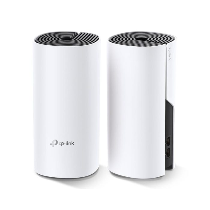 TP-LINK DECO M4 - Sistema Wi-Fi - (2 enrutadores) - hasta 2800 pies cuadrados - malla 1GbE - Wi-Fi 5 - Doble banda