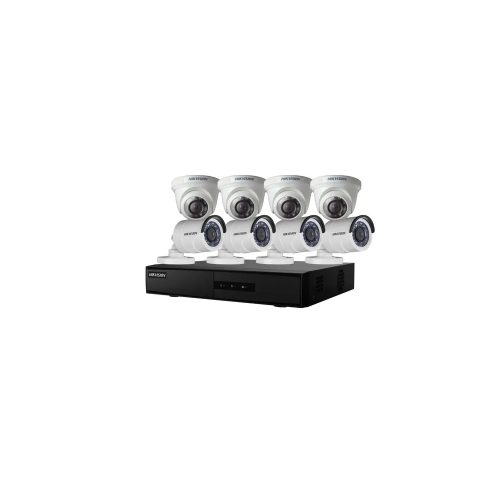 KIT CCTV: 8 CAMERAS + 1 DVR 8C
