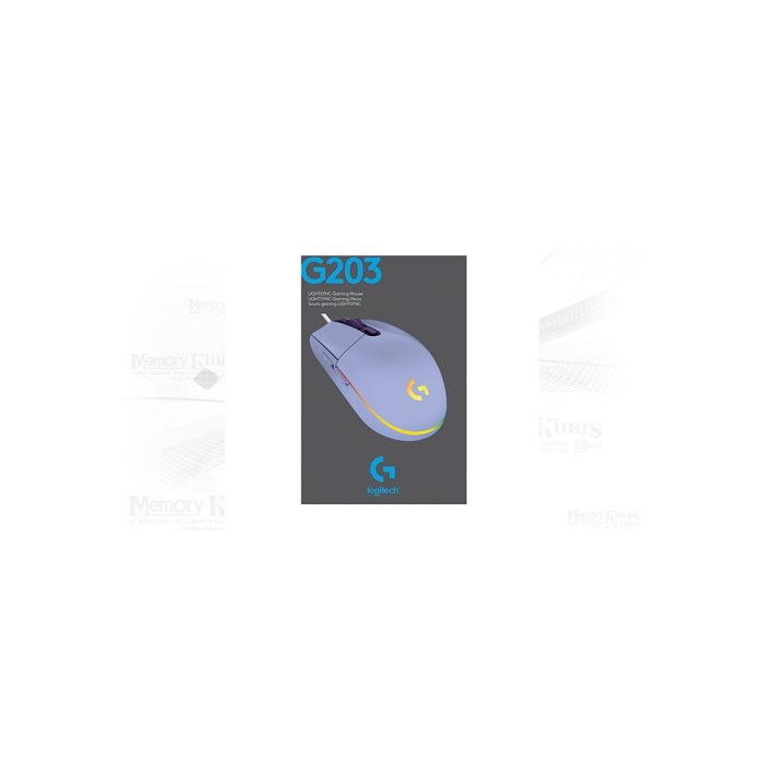 MOUSE Gaming LOGITECH G203 LIGHTSYNC RGB 8K PURPLE