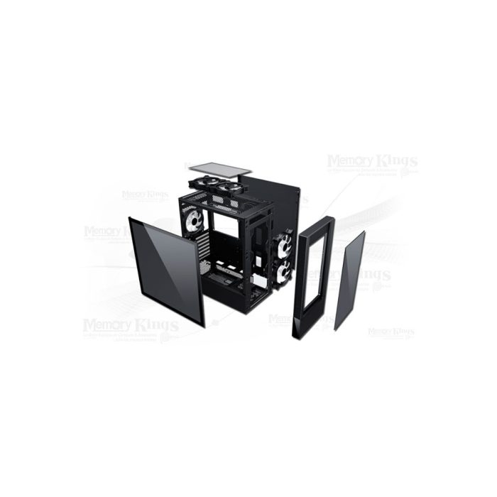 CASE Mid Tower ANTRYX RX-460 ARGB BLACK