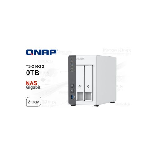 ALMACENAMIENTO NAS 0TB QNAP TS-216G 2-Bahias