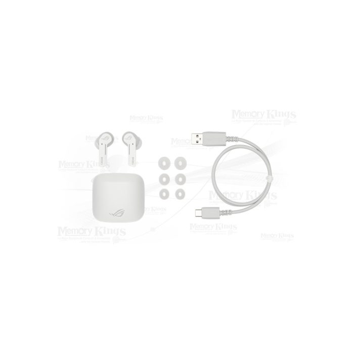 AURICULAR Gaming ASUS ROG Cetra True Wireless Bluetooth WHITE