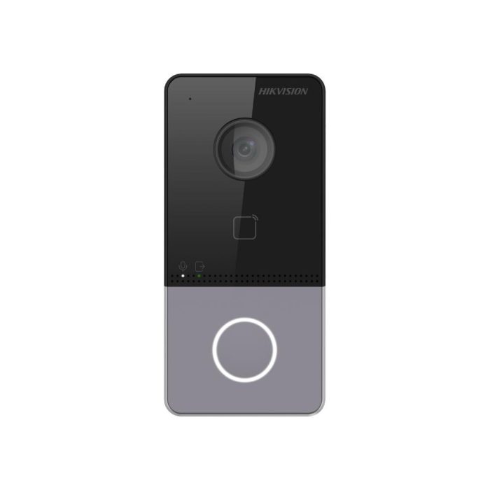 Hikvision DS-KV6113-WPE1 - Terminal de control de acceso con cámara - inalámbrico, cableado - Wi-Fi - 2.4 Ghz