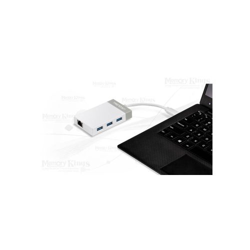 ADAPTADOR USB-C a RED GbE+ HUB TRENDNET