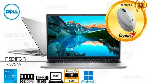LAPTOP Core i5-1235U DELL Inspiron 15 3520 8|512|15.6" grafica Intel UHD, W11HOME