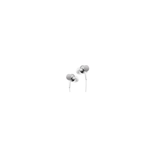 Xiaomi MI Basic - Auriculares internos con micro - en oreja - cableado - conector de 3,5 mm - plata