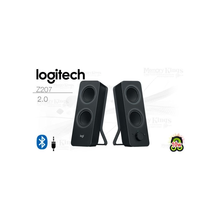 PARLANTE BT 2.0 LOGITECH Z207 STEREO BLACK
