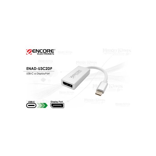 ADAPTADOR USB-C a DisplayPort ENCORE