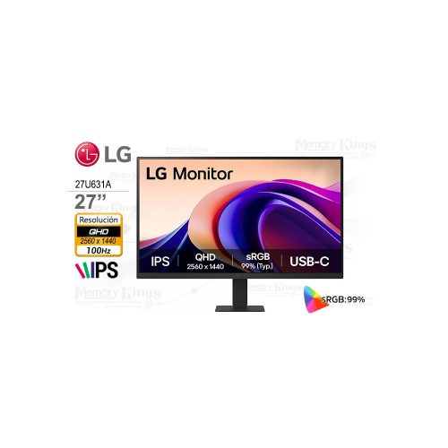 MONITOR 27 LG 27U631A QHD IPS USB-C 100HZ