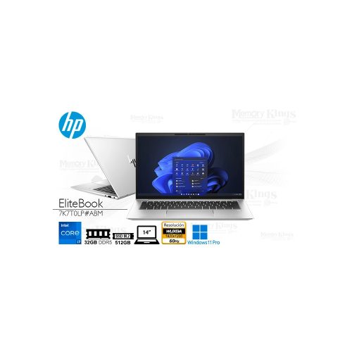 LAPTOP Core i7-1265U HP EliteBook 840 G9 32|512|14" grafica Intel Iris Xe Graphics, W11PRO