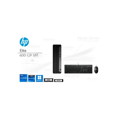 PC Core i7-12700 HP Elite 600 G9 SFF 8|1TB graficos Intel UHD 770, W11PRO