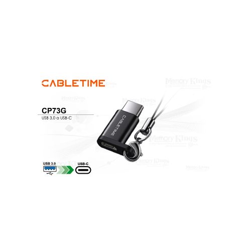 ADAPTADOR USB-A a USB-C CABLETIME CP73G 5Gbps