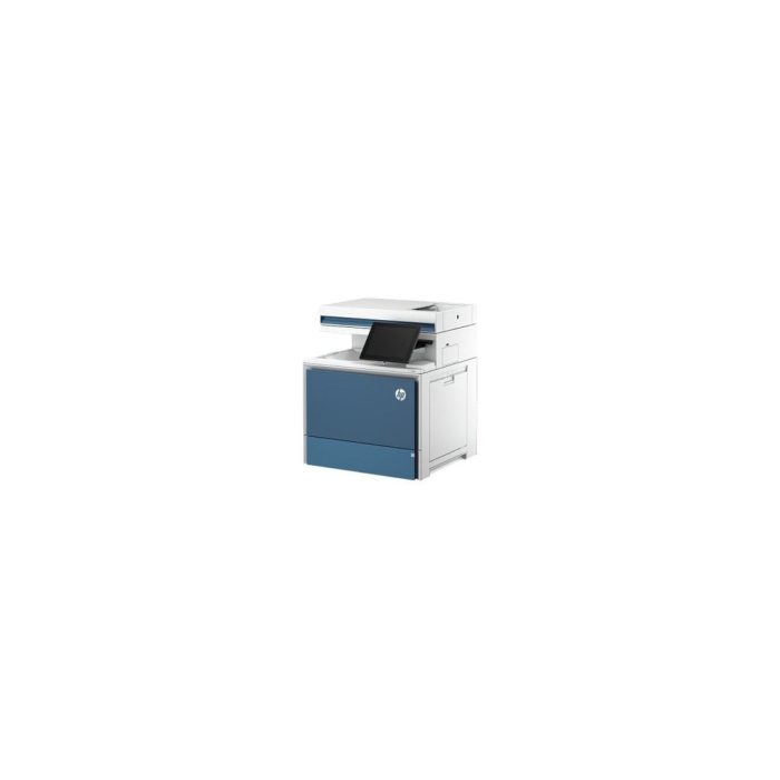 Impresora Láser Multifunción HP LaserJet Enterprise 5800dn Cableado - Copiadora/Fax/Impresora/Escáner - ppm Mono/45 ppm de impresión en color - 1200 x 1200 dpi Impresión - Dúplex impresión Automático - Hasta 80000 páginas al mes - Color De Superficie Plana, ADF, CIS Escáner - 600 - Monocromo Fax - Gigabit Ethernet Ethernet - Apple AirPrint, Mopria, HP ePrint, Comunicación de Campo Cercano (NFC) - USB