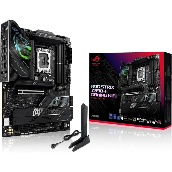 Placa madre ASUS ROG Strix Z890-F ATX Gaming, DDR5, WiFi 7, 5 M.2, Thunderbolt 4, LGA 1851