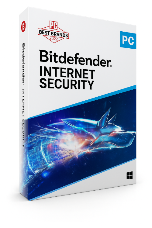 Bitdefender - Base License - Blister - Internet Security 1 PC 12 mese