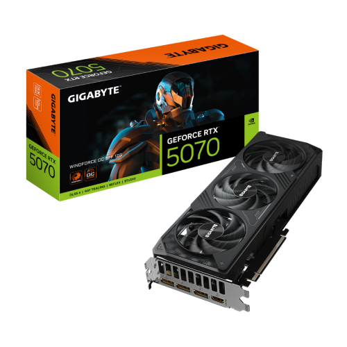 TARJETA DE VIDEO GIGABYTE GV-N5070WF3OC-12GD 2542 MHZ GDDR7
