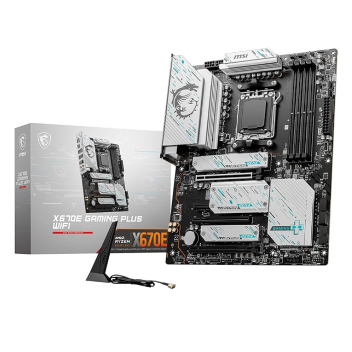 MSI - MEG X670E - Motherboard - GAMING PLUS WIFI DDR5