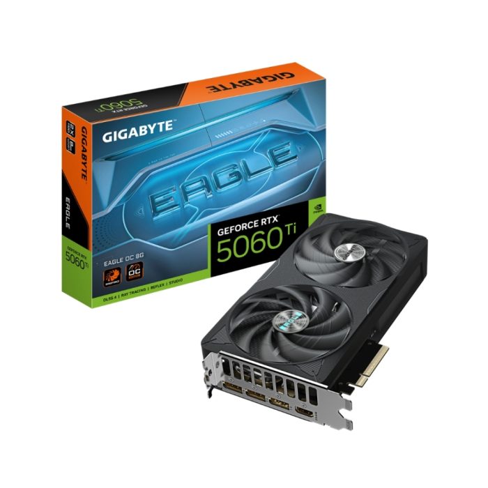 Tarjeta gráfica RTX 5060 Ti EAGLE OC 8GB - Rendimiento superior para gamers y creadores