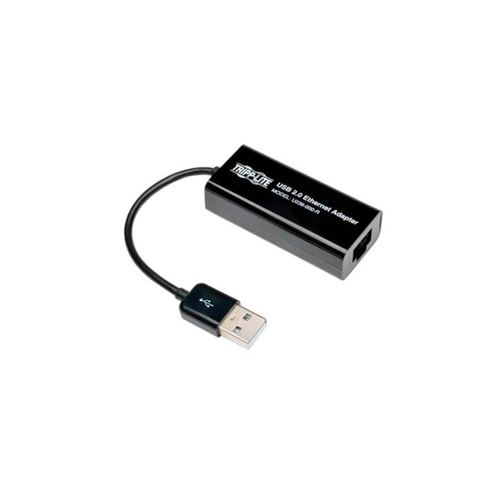 Adaptador de red Tripp-Lite U236-000-R, USB 2.0 a RJ-45 Ethernet 10/100.