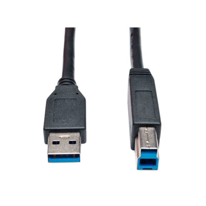 Cable USB 3.0 SuperSpeed A-B Tripp Lite 1.83 m - Conectividad rápida y fiable - Negro
