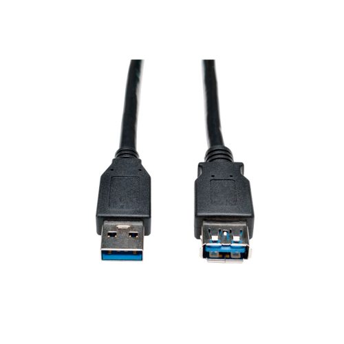 Cable de Extensión USB 3.0 SuperSpeed (M/H) Negro, 1.83 m (6 pies)
